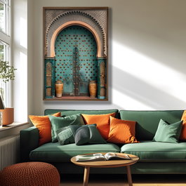 Wallity Cuadro Decorativo GE128-L Multicolor